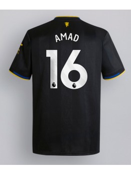 Muži Futbalové oblečenie Manchester United Amad Diallo #16 2025-26 Krátky Rukáv - Tretina